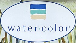 Official logo of WaterColor, Florida