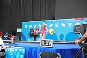 Deutsch: Gewichtheben bei den Olympischen Jugendspielen 2018; Tag 1, 7. Oktober 2018; Jungen 56 kg English: Weightlifting at the 2018 Summer Youth Olympics at 7 October 2018 – Boys' 56 kg