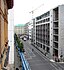 Wilhelmstraße in Berlin, Germany. View towards Unter den Linden with Hotel Adlon. The blue pipes are pumping water away from the construction site and...