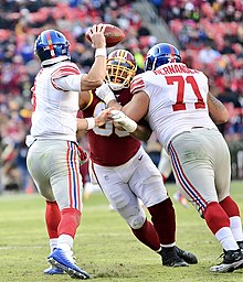 Giants' Will Hernandez on facing fierce Bears: 'Bring it on'