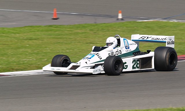 The 1978 Williams FW06 at Silverstone in 2007