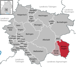 Winterlingen - Localizazion