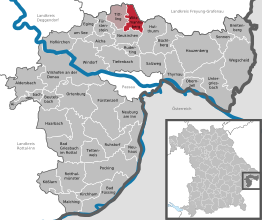 Kaart van Witzmannsberg