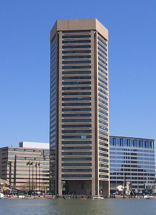 <span class="mw-page-title-main">Baltimore World Trade Center</span> Skyscraper in Baltimore, Maryland, US