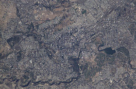 Спутниковый снимок города