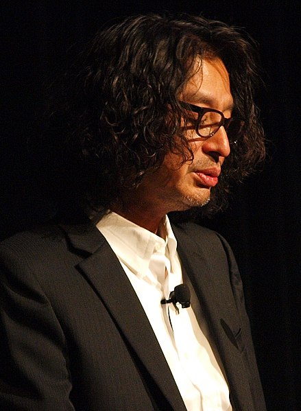Yoshio Sakamoto, a character designer for Metroid, speaking at the 2010 Game Developers Conference