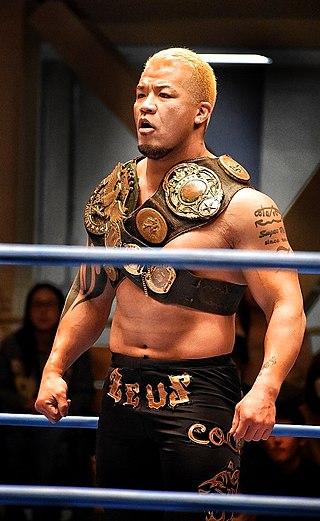 <span class="mw-page-title-main">Zeus (Japanese wrestler)</span> Zainichi Korean wrestler (born 1982)