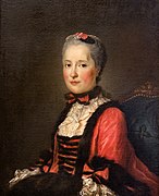 Portrait de Marie-Josèphe de Saxe, dauphine de France - Jean-Marc Nattier - Musée des Beaux-Arts d'Agen