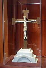 Crucifix with Christ in Majesty; anonymous; 12 th century
