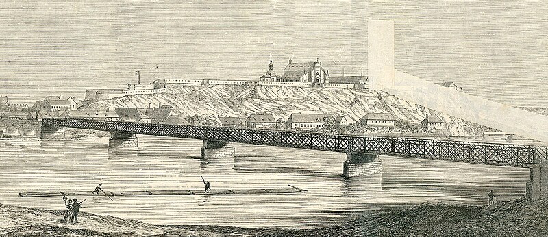 File:Železniční most pod Vyšehradem - Světozor 1870.jpg