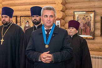 Президент Приднестровья награждён церковным орденом