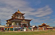 Green Tara Dugan at the Ivolga Datsan, 2012 Ivolginskii datsan - Zelenaia Tara.jpg