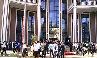 <span class="mw-page-title-main">Russian-Tajik Slavonic University</span> University in Tajikistan