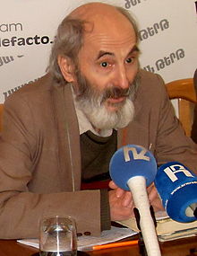 Даниел Еражишт во время пресс-конференции в Ереване, 2013