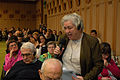 English: Opening presentation of Frank Schulenburg ("Ten years of Wikipedia" conference, 2011, Buda Castle, National Széchényi Library) Magyar: Frank Schulenburg nyitóelőadása („Tíz éves a Wikipédia” konferencia, 2011, Budavári Palota, Országos Széchényi Könyvtár)