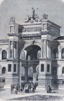 gravure : Le Palais face nord
