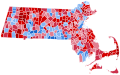 1940 United States presidential election in Masssachusetts by Municipality