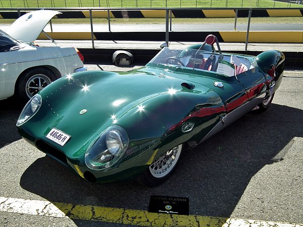 Lotus placed fourth with the Lotus Eleven.