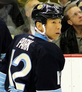 <span class="mw-page-title-main">Richard Park</span> Korean-American ice hockey player