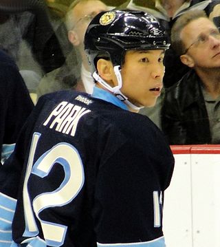 <span class="mw-page-title-main">Richard Park (ice hockey)</span> Korean-American ice hockey player