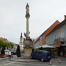 Temporäres Kunstprojekt „Crash“ am Leibnitzer Hauptplatz (2013)