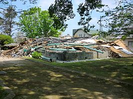 2016 Kumamoto earthquake Mr. Janes's residence 1.JPG