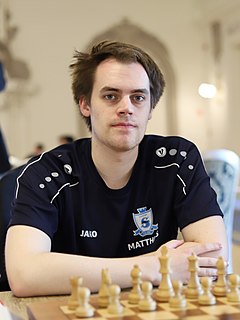 <span class="mw-page-title-main">Matthias Blübaum</span> German chess player