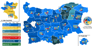 2022 Bulgarian parliamentary election Results.svg
