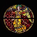 * Nomination A stained glass window depicting an angel in the All Saints' church in Sulzbach/Saar --FlocciNivis 07:46, 24 September 2023 (UTC) * Promotion  Support Good quality. --Velvet 08:27, 24 September 2023 (UTC)