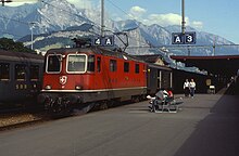 Bahnhof Sargans 1988