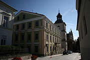 Polski: Dom księży emerytów Sandomierz ul. Mariacka This is a photo of an object of cultural heritage inscribed in the registry of the Świętokrzyskie Voivodeship with number A.744.