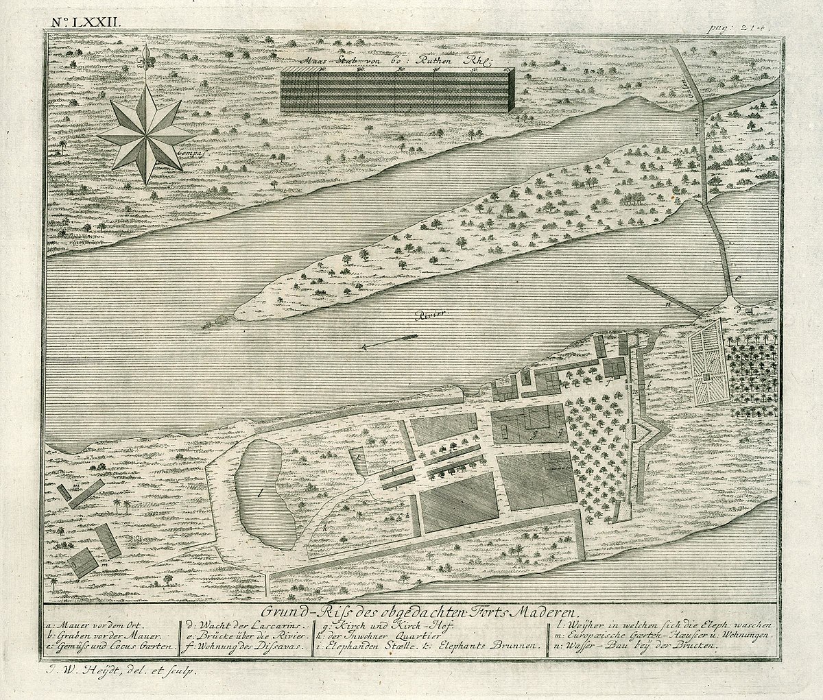 File Amh 7079 Kb Map Of Fort Matara Jpg Wikimedia Commons