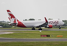 Boeing 767 de Air Canada Rouge