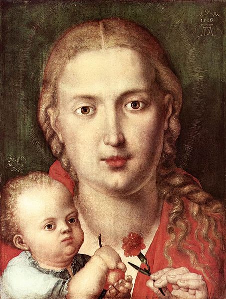 File:Albrecht Dürer - The Madonna of the Carnation - WGA7000.jpg