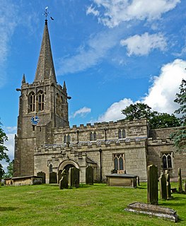 All Saints Church, Kirk Deighton Church in North Yorkshire, England