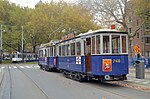 GVB 748 + 1236 op de Amstelveenseweg.