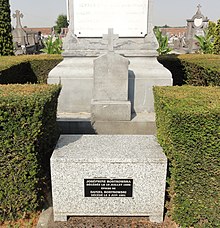 Aniche - Cimitero Sud (A07, tomba di Joséphine Rostkowska) .JPG