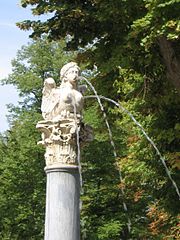 Detalle de una Arpía en la Fuente del Espinario (o del Niño de la Espina) / Detail of a Harpy in the Fountain of the Boy with the Thorn