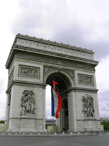 The Arc de Triomphe, Paris Arc De Triomphe 2004.jpg