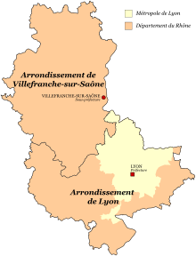 Arrondissements Rhône.svg