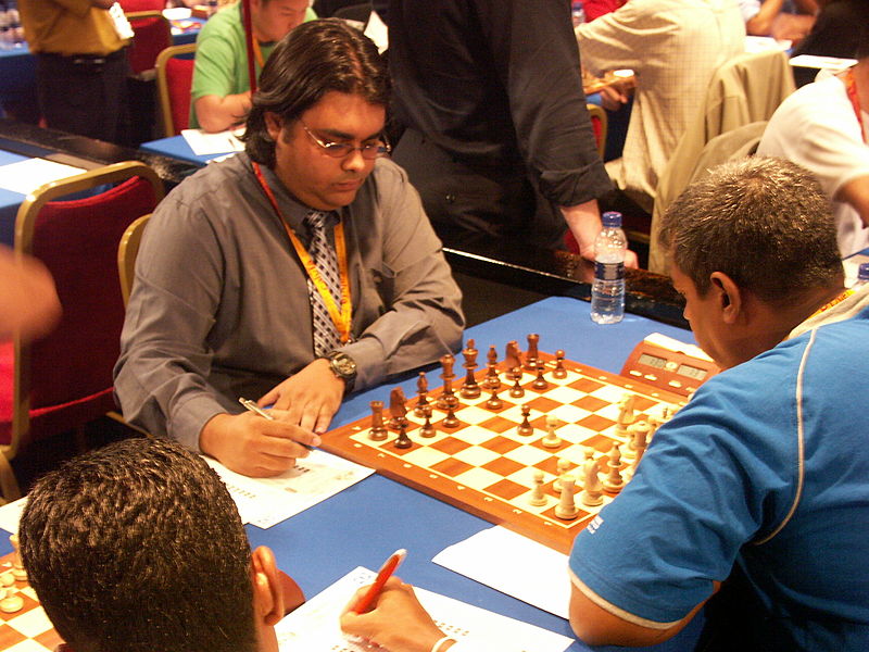 File:Asheesh Gautam - Mallorca Chess Olympiad 2004.jpg