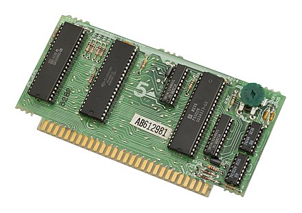 The processor board for the Atari 800 has the 6502, ANTIC and CTIA chips.