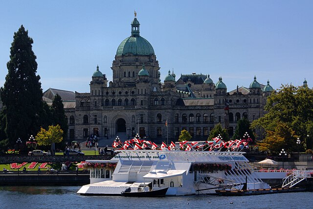 The Legislative Buildings, Victoria, British Columbia