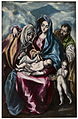 El Greco'nun yazdığı Saint Anne ve Saint-Jeannet ile Kutsal Aile (c. 1600), Biblioteca Museu Víctor Balaguer'de korunmaktadır.