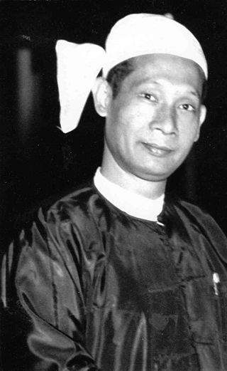 <span class="mw-page-title-main">Ba Swe</span> Second prime minister of Burma