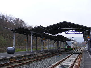 <span class="mw-page-title-main">Bad Kissingen station</span> Railway station in Bad Kissingen, Germany