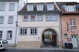 Roßmarktstraße in Bad Neustadt an der Saale