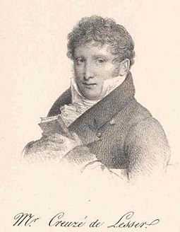 Auguste Creuzé de Lesser French politician, poet and librettist