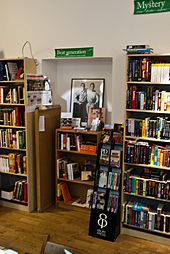 A section devoted to the beat generation at a bookstore in Stockholm, Sweden Beat generation stockholm.jpg