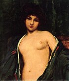 James Carroll Beckwith, Portrét Evelyn Nesbitt, c. 1901